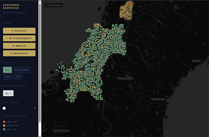 Geochemical anomalies
